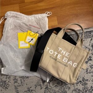 Marc Jacobs Canvas Mini Tote Bag
